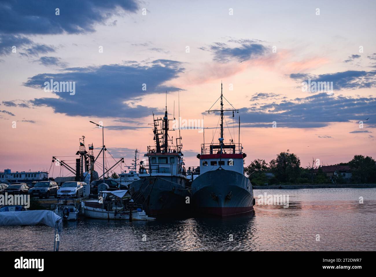 Boats on the water Stock Photo - Alamy