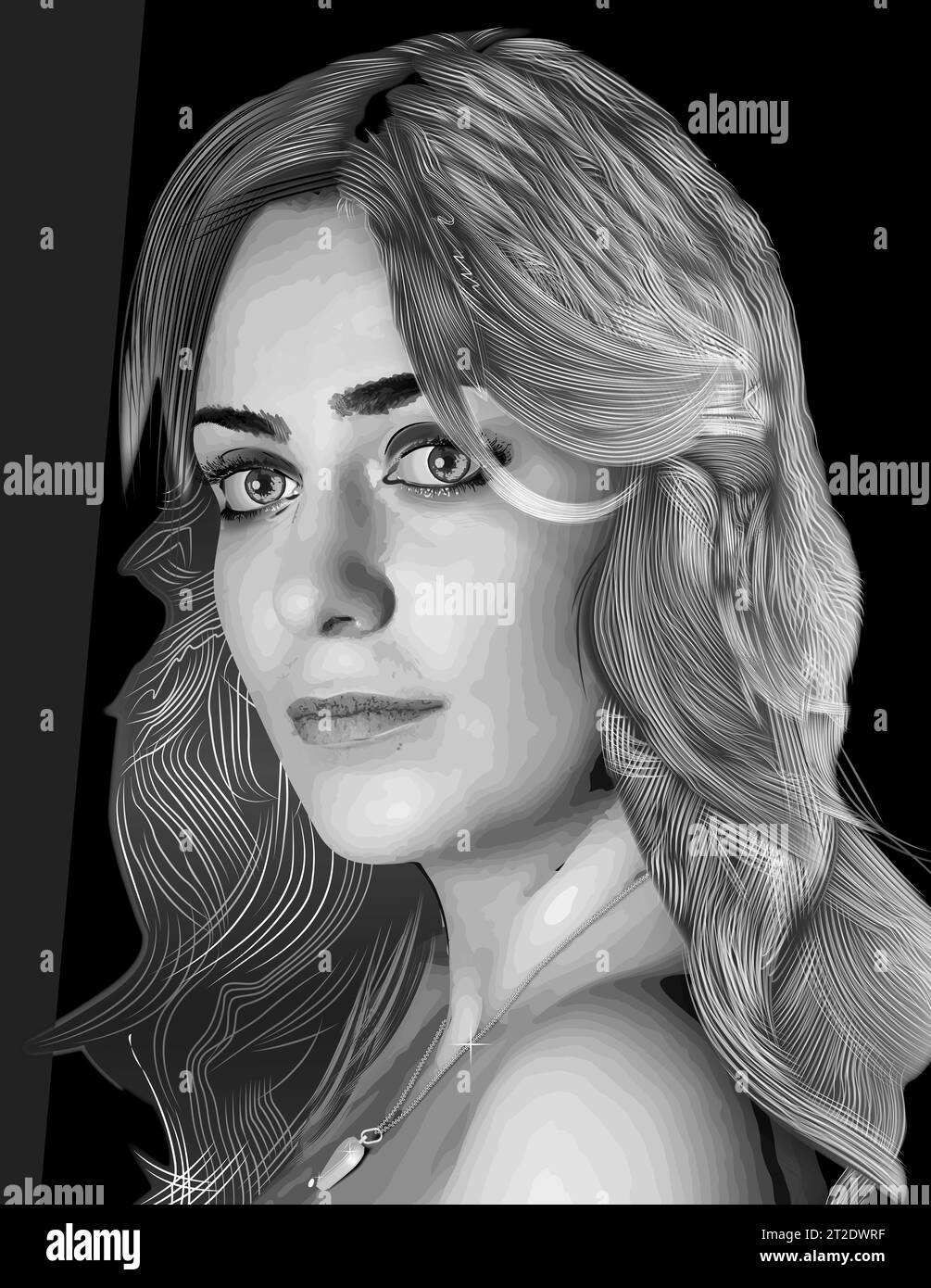 woman-poster-car-black-and-white-stock-photos-images-alamy
