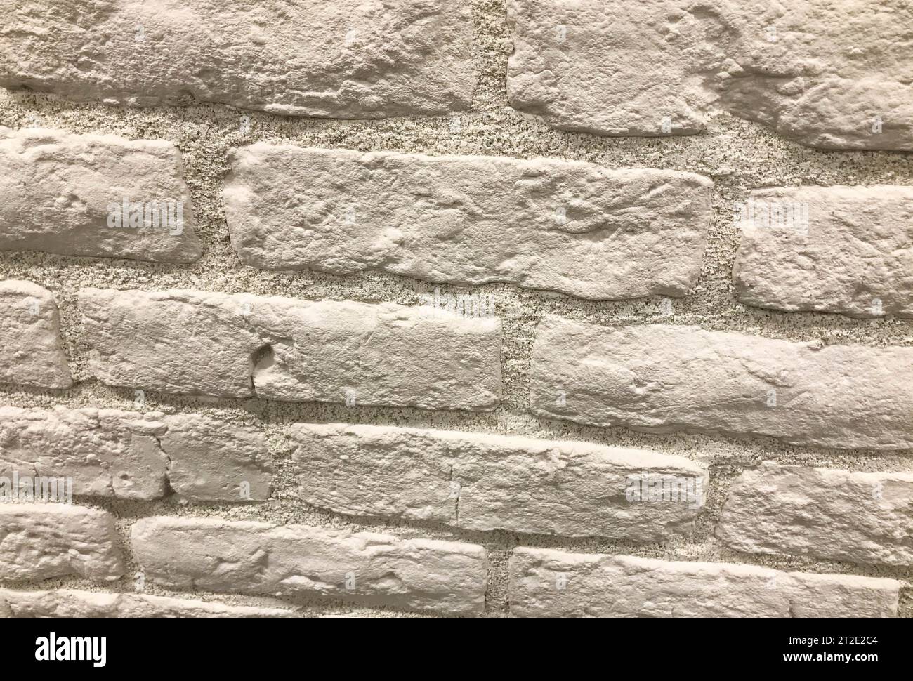 decorative brick for wall covering, texture. white tile bricks, stucco
