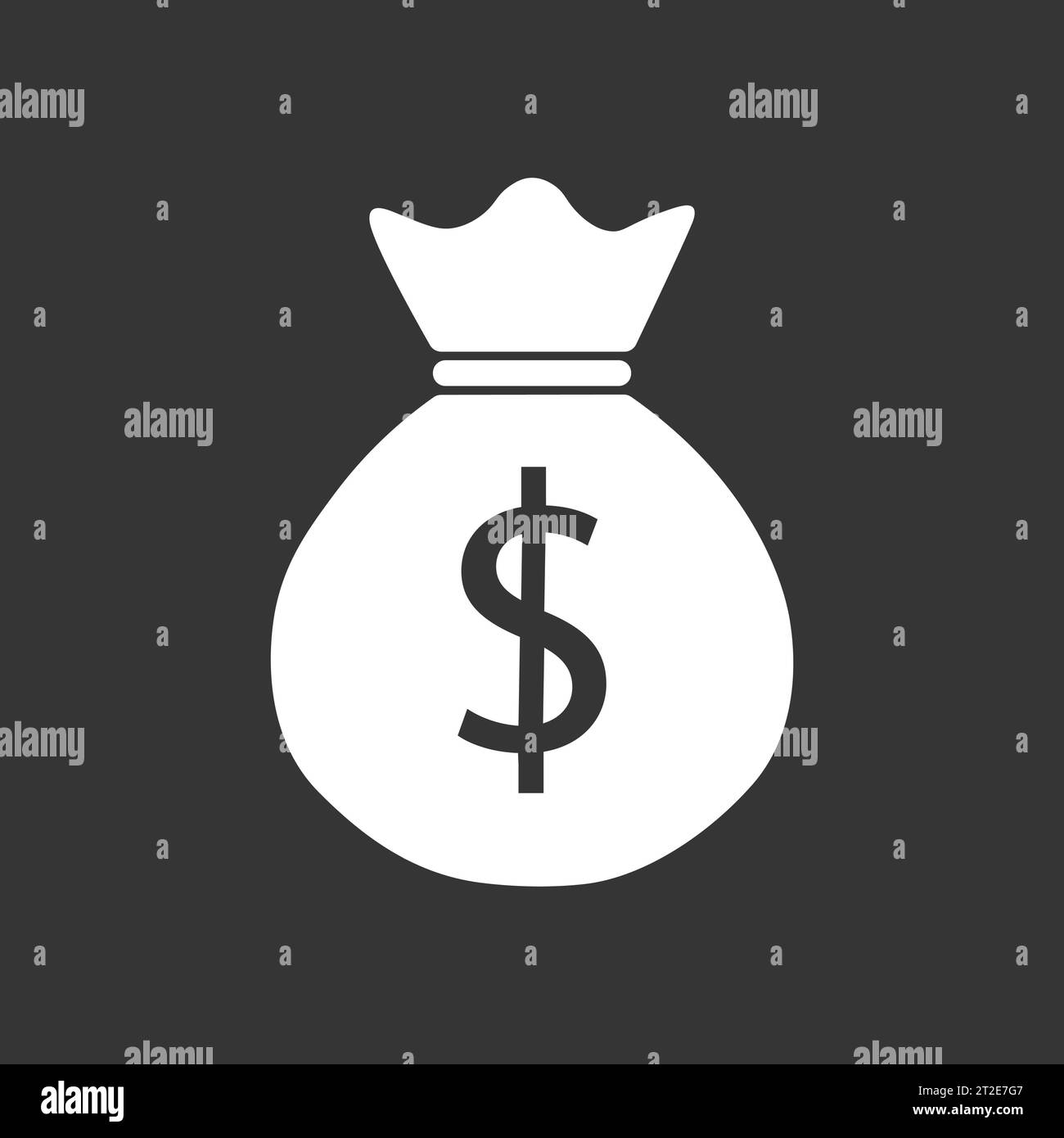 Money bag clipart Black and White Stock Photos & Images - Alamy