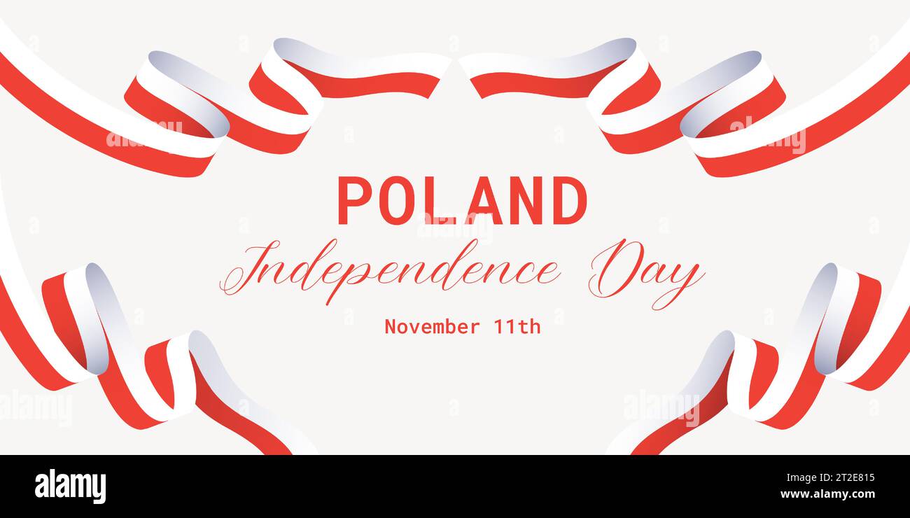 Independence day of Poland.Template for Poster, Banner, Advertising