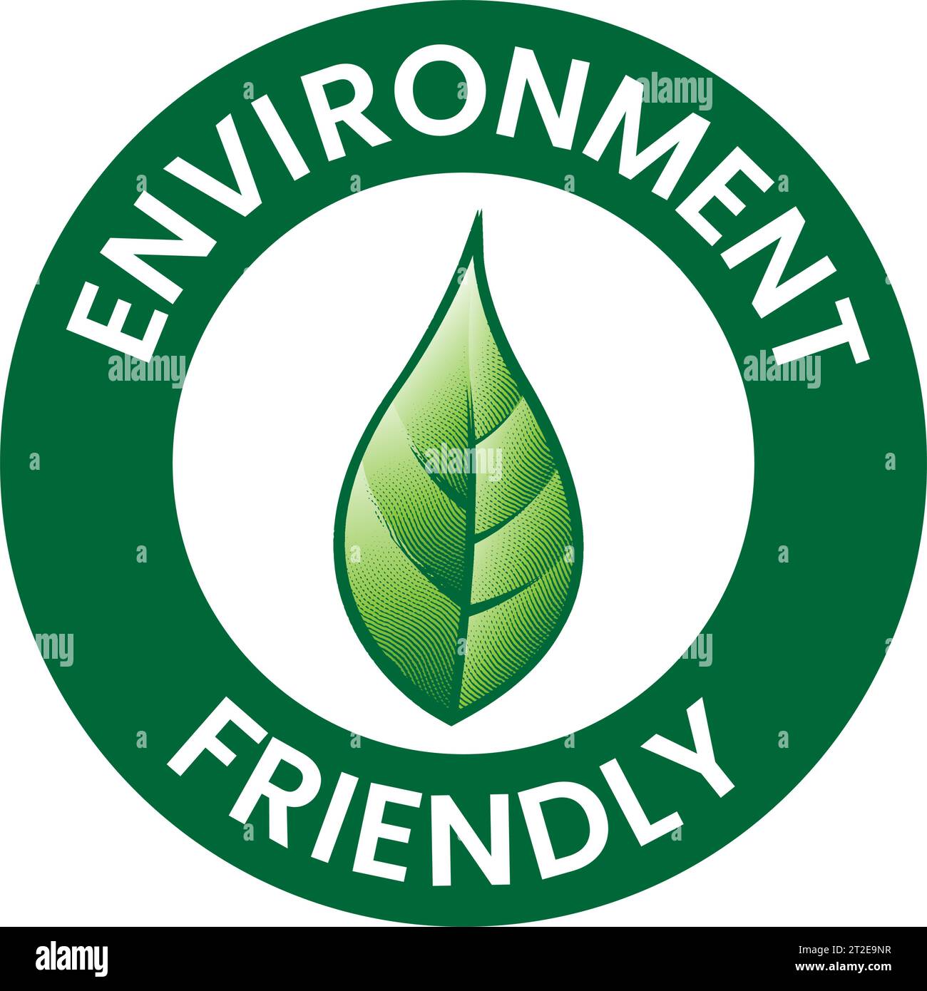 Environmentally friendly product label Stock Vector Images - Alamy