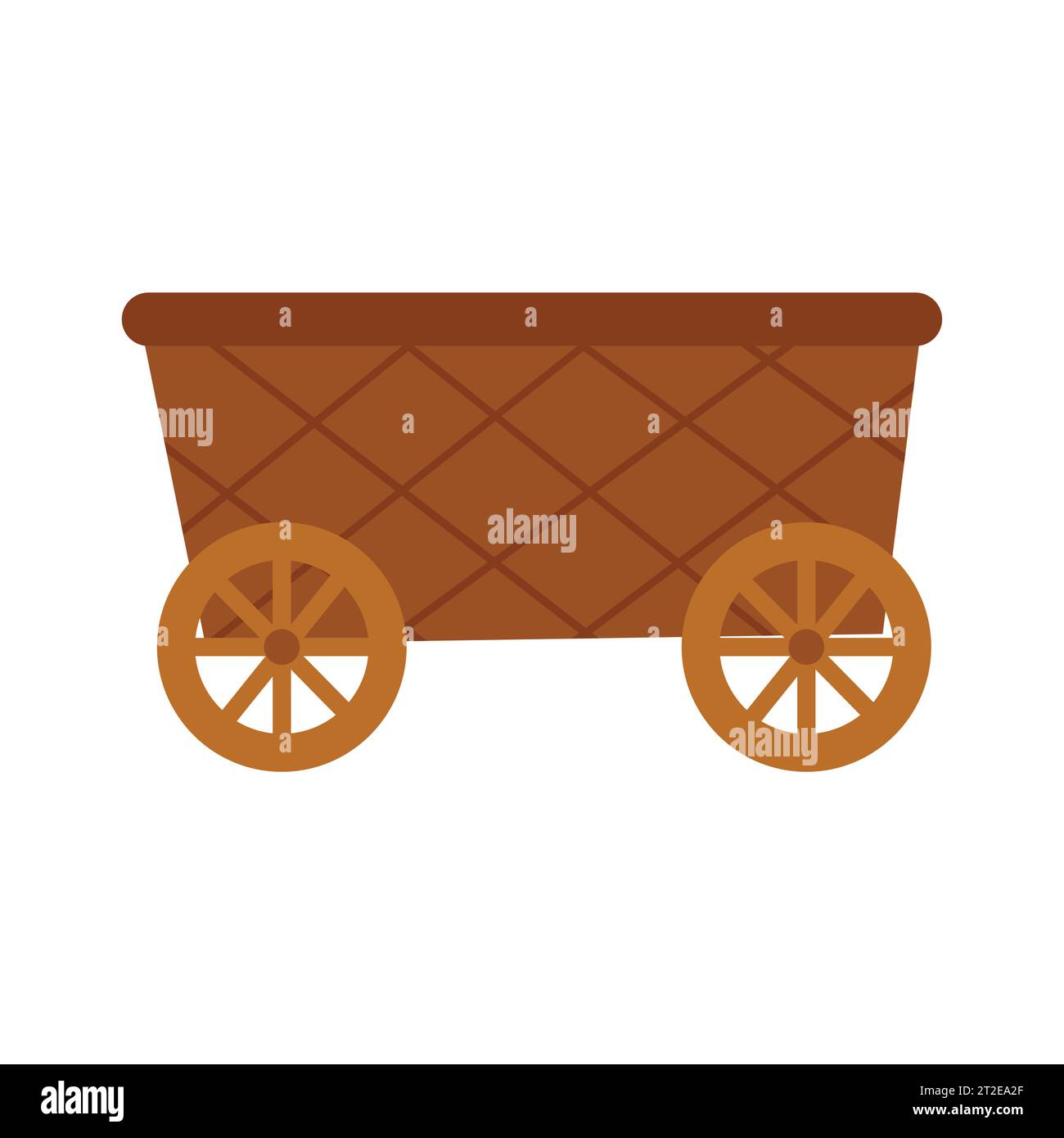Yellow wheelbarrow Stock Vector Images Alamy