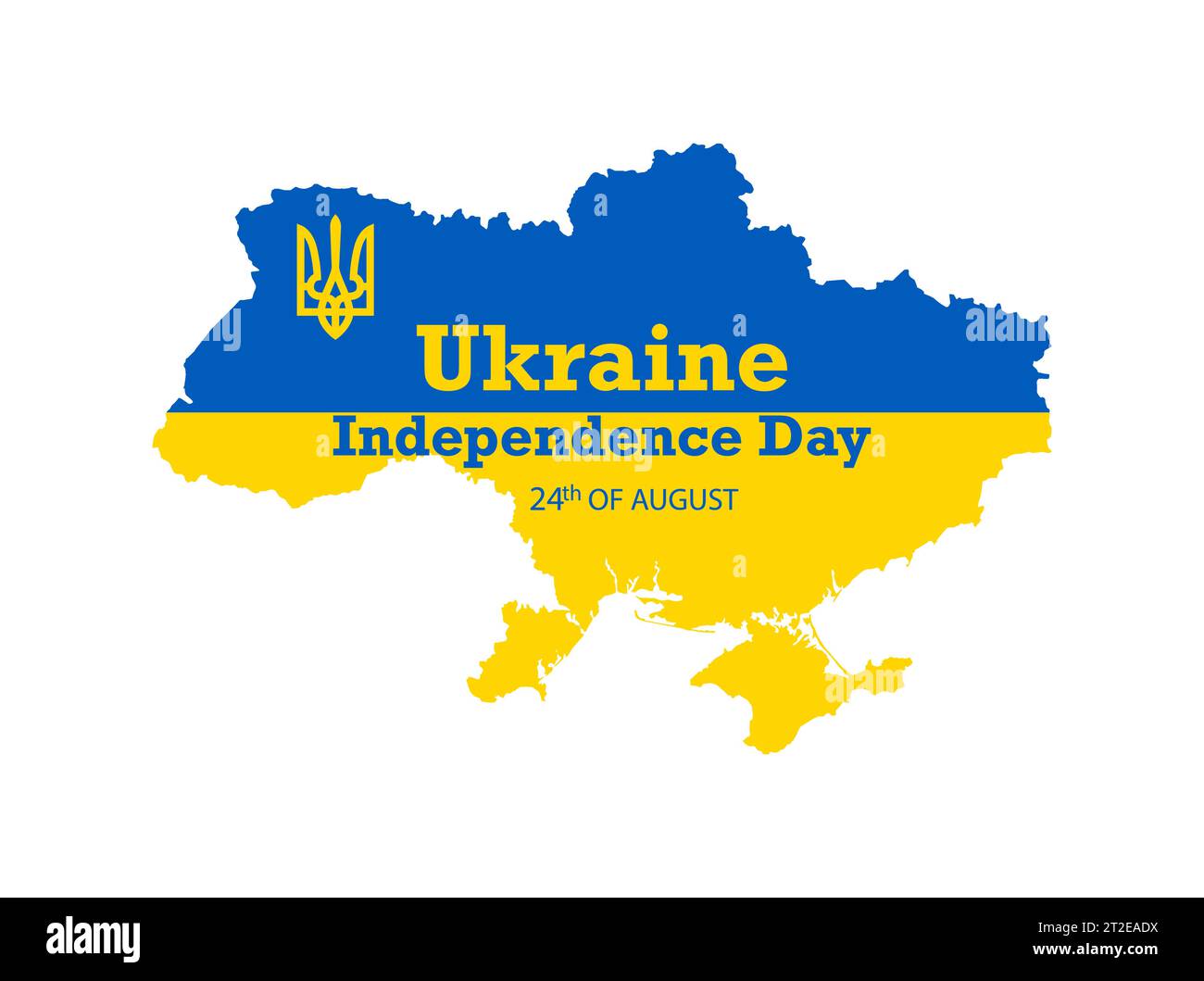 independence day of ukraine vector