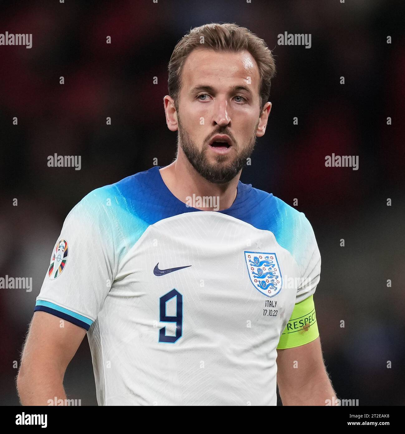 London, UK. 17th Oct, 2023. Harry Kane (Bayern Munich) of England ...