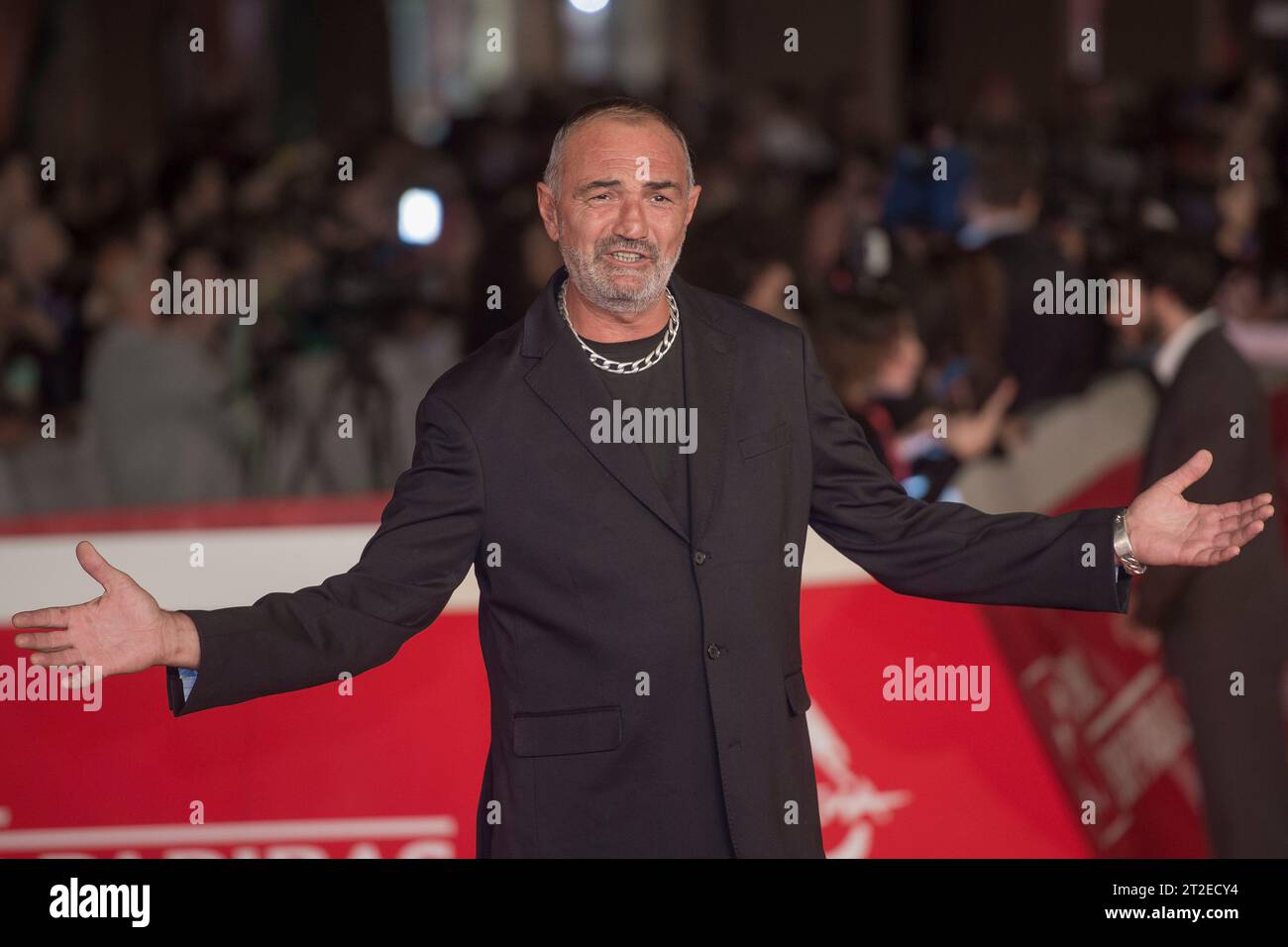 Italy, Rome, 18th October, 2023.  18th Rome Film Festival 2023  Pictured: Lele Vannoli     Photo © Fabio Mazzarella/Sintesi/Alamy Live News Stock Photo
