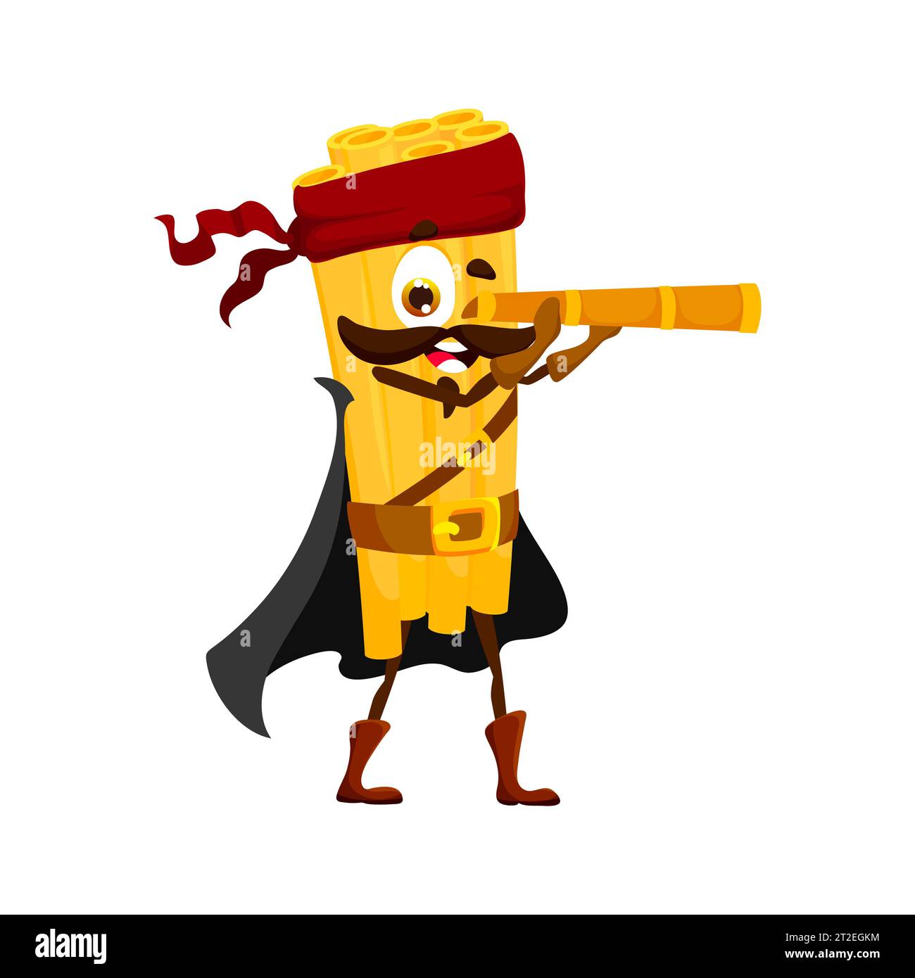 https://c8.alamy.com/comp/2T2EGKM/cartoon-italian-pasta-pirate-or-corsair-character-with-spyglass-vector-traditional-food-of-italy-piracy-funny-bucatini-macaroni-pirate-captain-or-sailor-personage-looking-for-treasure-island-2T2EGKM.jpg