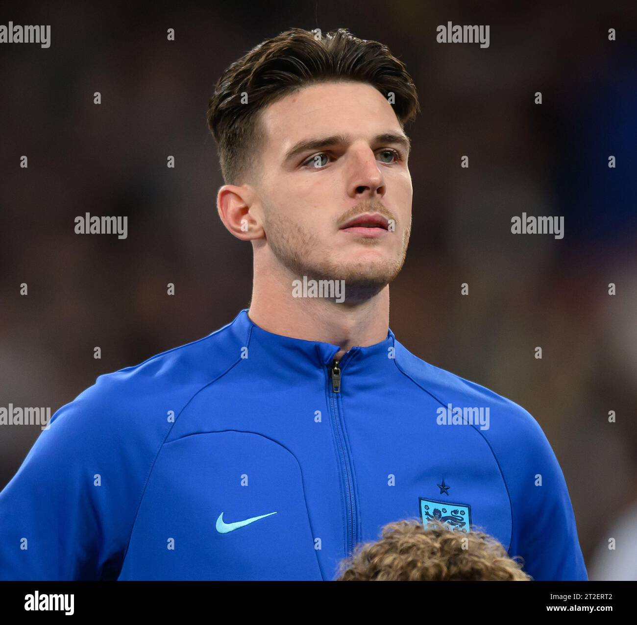 17 Oct 2023 - England v Italy - Euro 2024 Qualifier - Wembley Stadium.  England's Declan Rice during the match against Italy. Picture : Mark Pain / Alamy Live News Stock Photo