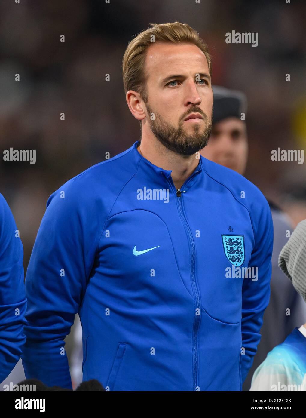 17 Oct 2023 - England v Italy - Euro 2024 Qualifier - Wembley Stadium.  England's Harry Kane during the match against Italy. Picture : Mark Pain / Alamy Live News Stock Photo