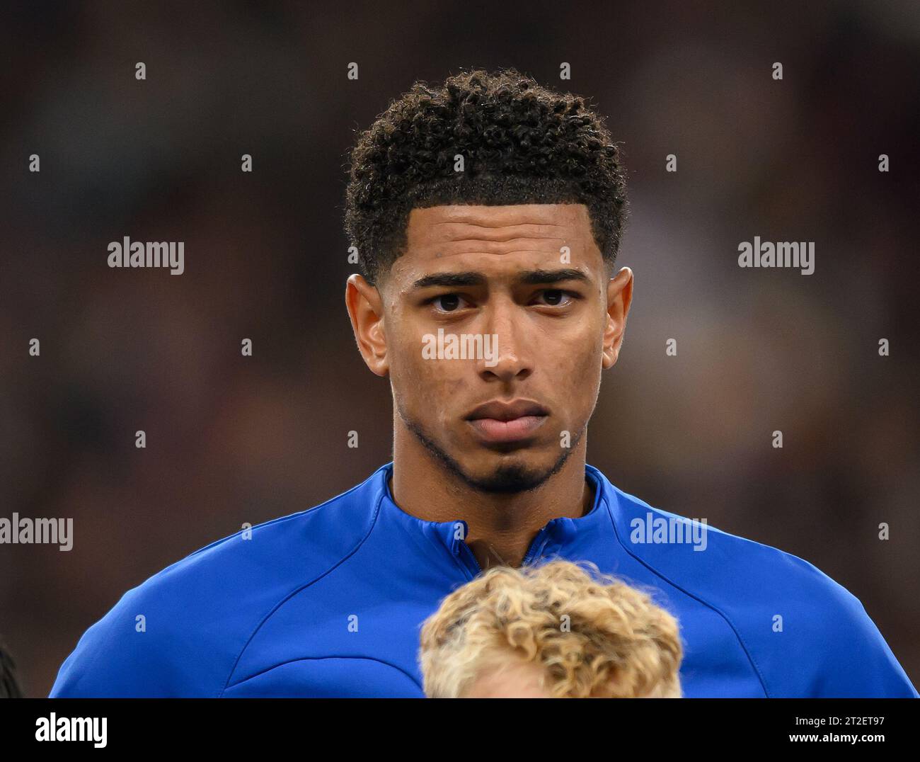17 Oct 2023 - England v Italy - Euro 2024 Qualifier - Wembley Stadium.  England's Jude Bellingham during the match against Italy. Picture : Mark Pain / Alamy Live News Stock Photo