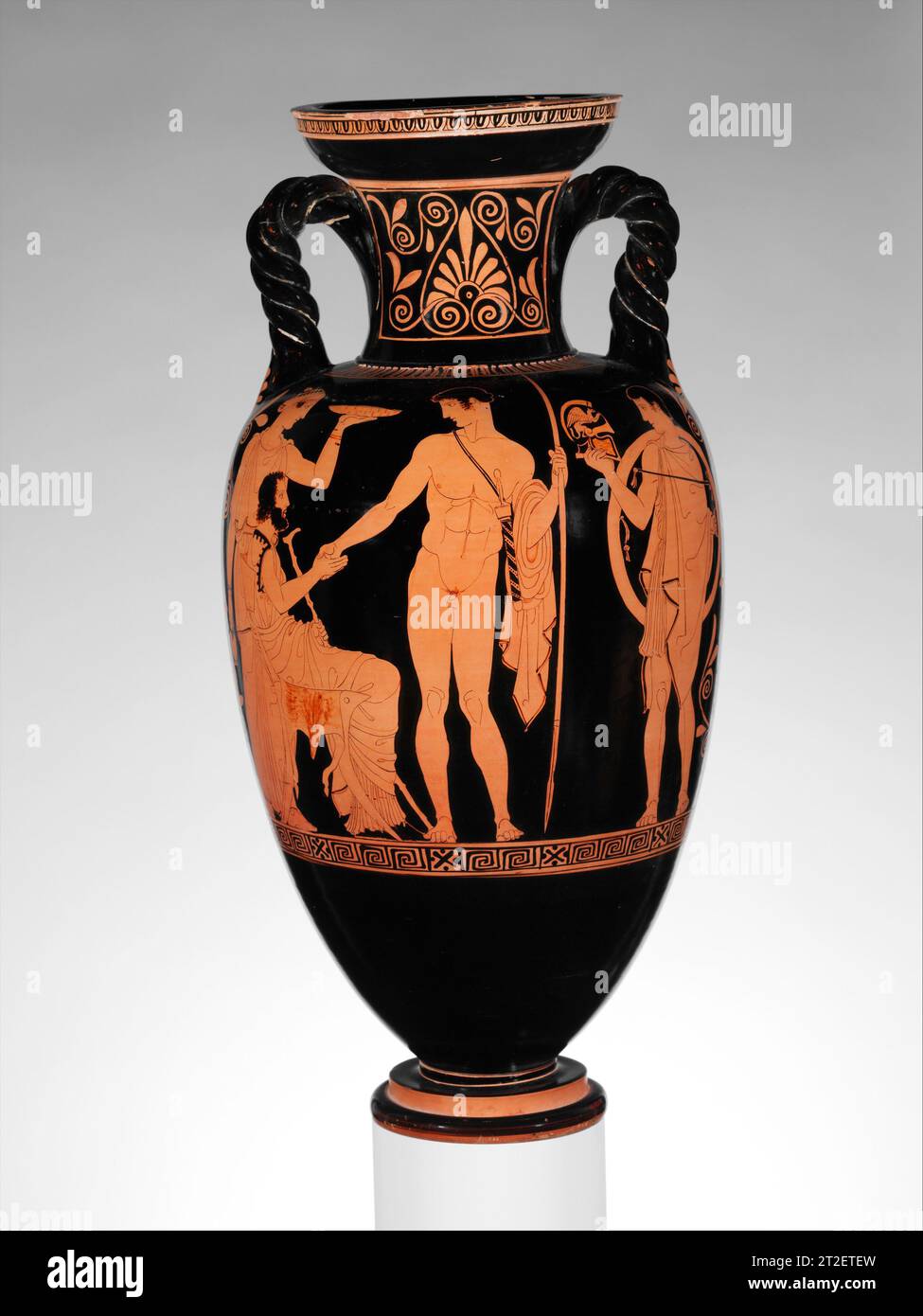 Amphora with two handles hi-res stock photography and images - Alamy