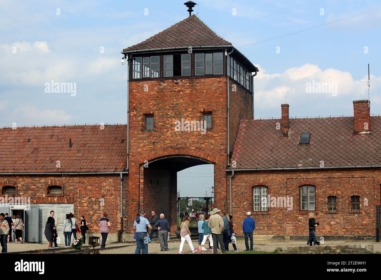 Auschwitz Birkenau, Poland Stock Photo