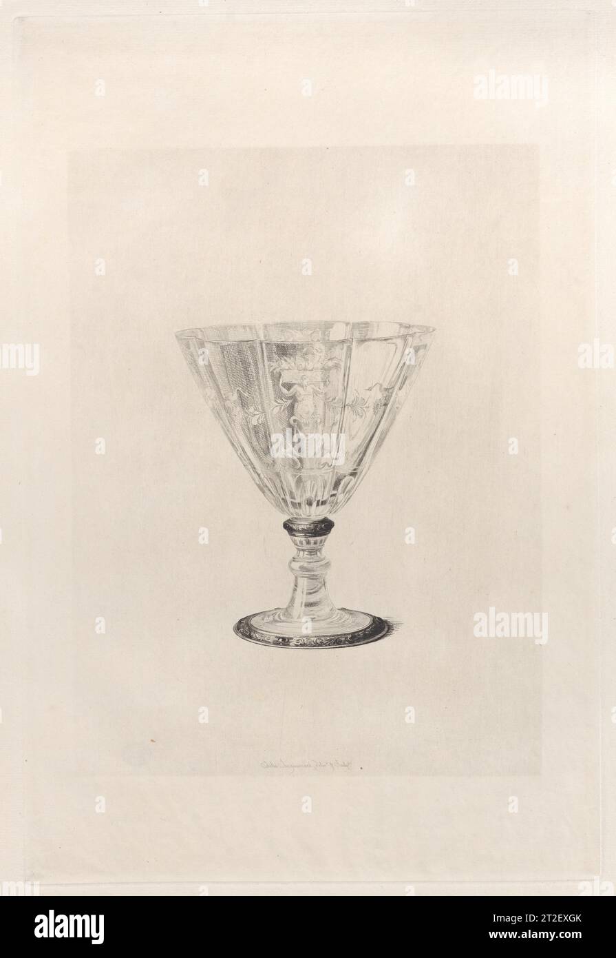 Crystal Drinking Glass Jules-Ferdinand Jacquemart French 1868 View more. Crystal Drinking Glass. Gems and Jewels of the Crown. Jules-Ferdinand Jacquemart (French, Paris 1837–1880 Paris). 1868. Etching. Prints Stock Photo