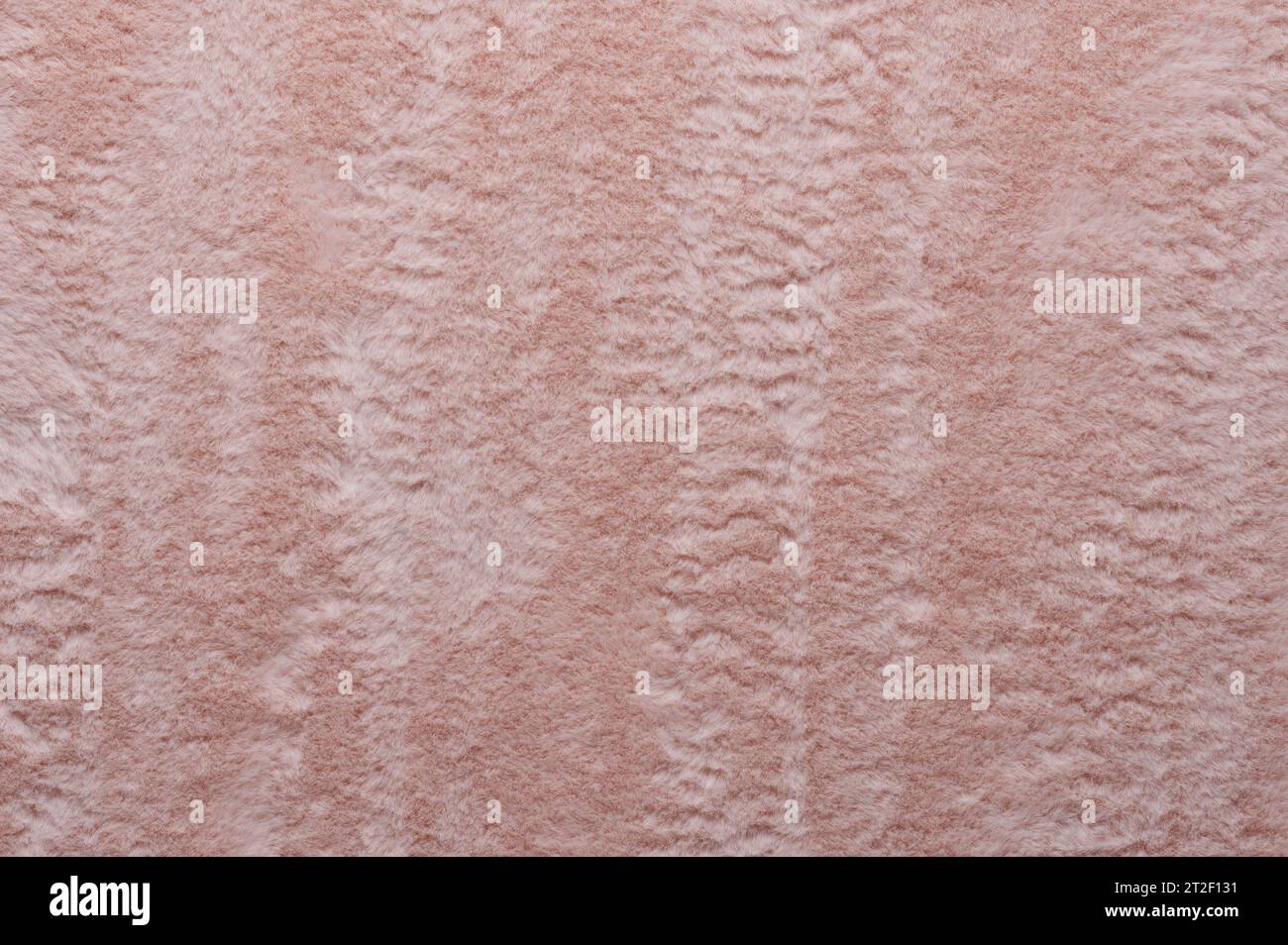 Pattern of pink cotton carpet macro close up view Stock Photo