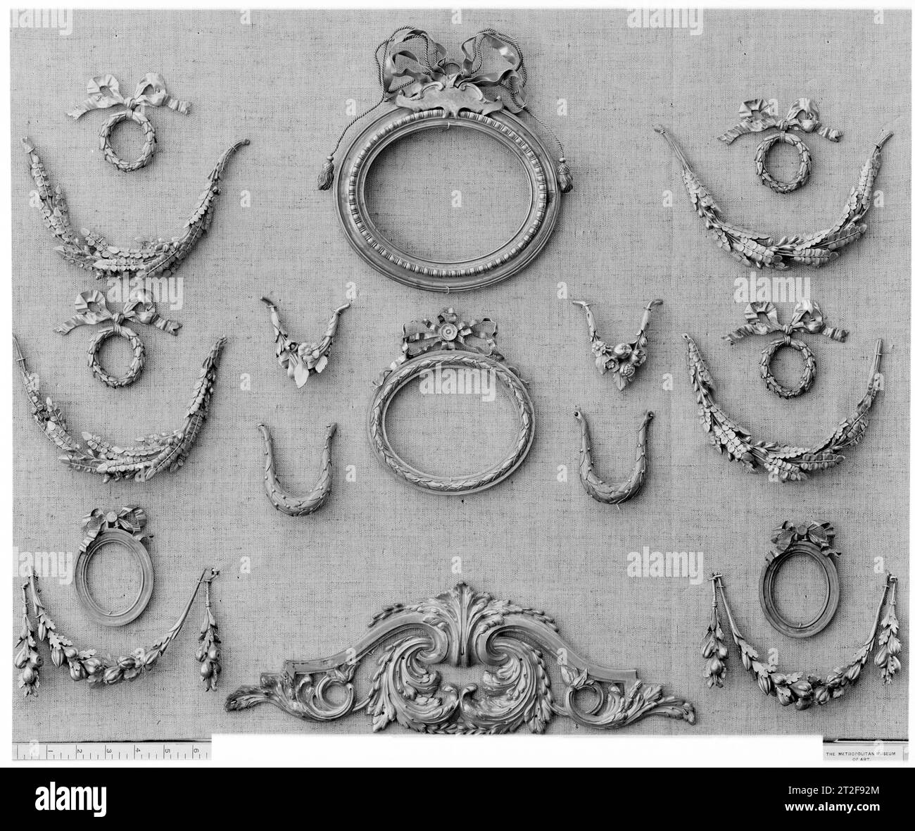 Set of four drawer pulls French 18th century View more Set of four