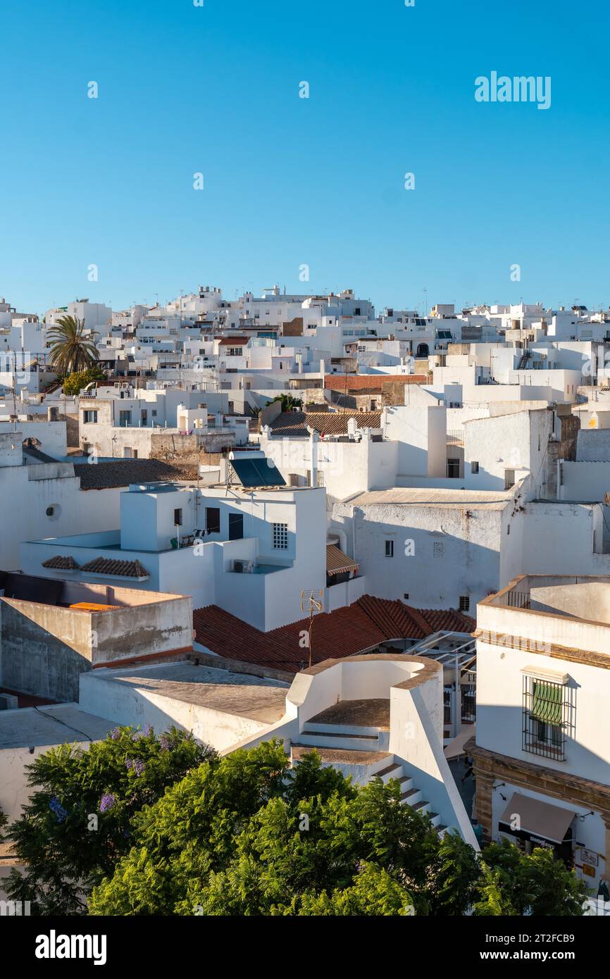 Panoramic View Of Conil De La Frontera In Southern Spain At Sunset Stock  Photo - Download Image Now - iStock