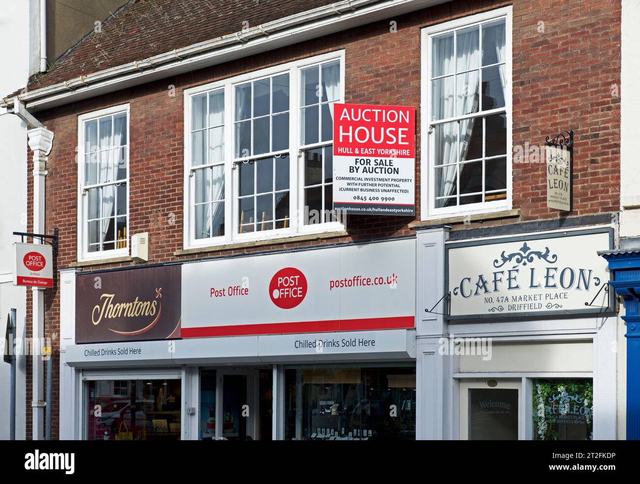 Pot Office due to be sold at auction in Driffield, East Yorkshire