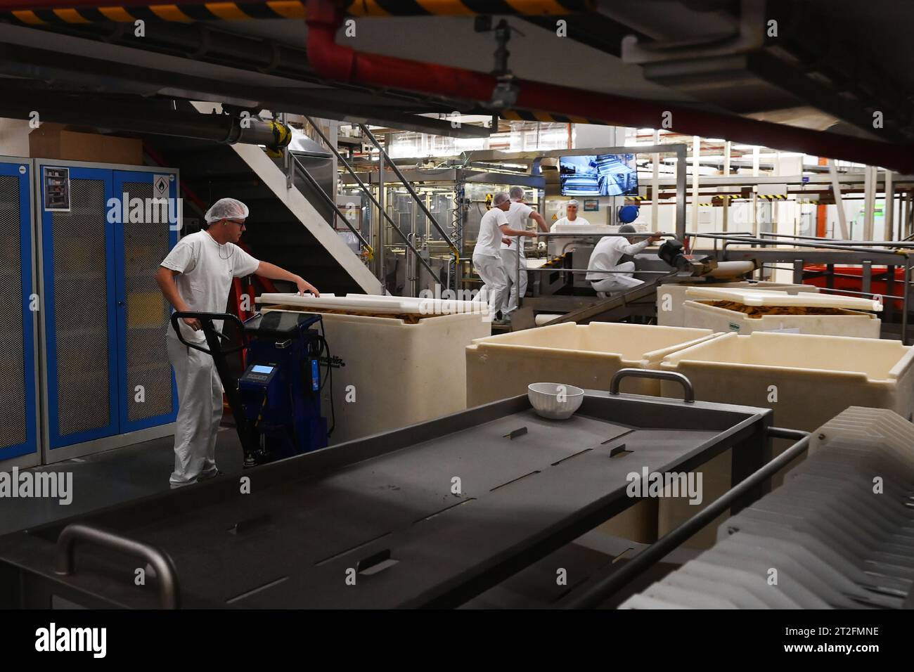 Opava, Czech Republic. 19th Oct, 2023. Factory of Mondelez company