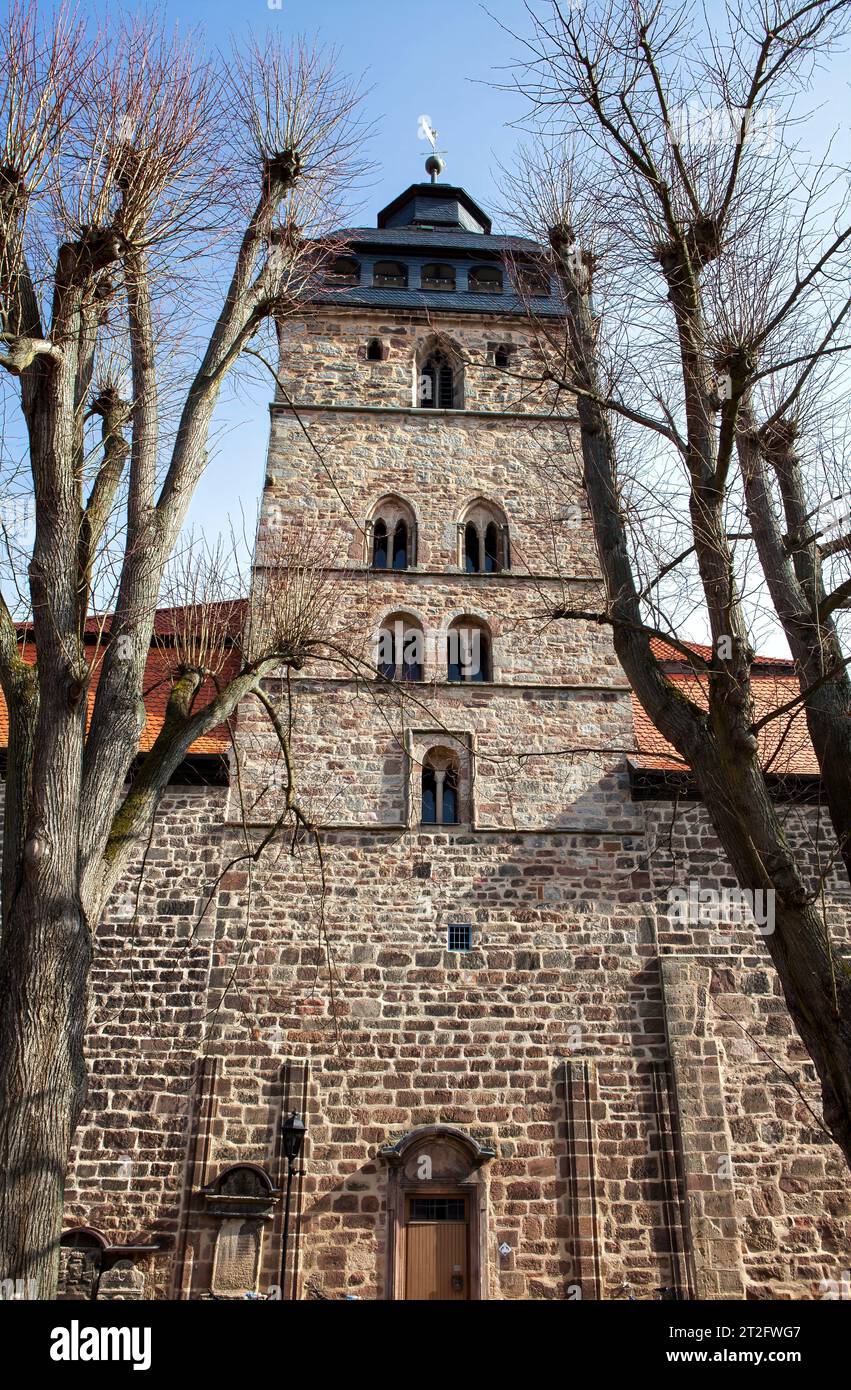 Liebfrauenkirche, Church of Our Lady, Witzenhausen, Werra-Meißner-Kreis, Hesse, Germany, Europe Stock Photo