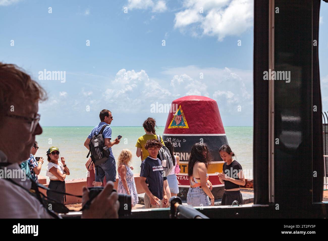 Old Town Trolley Tours, Key West, Florida, USA tour of the historic