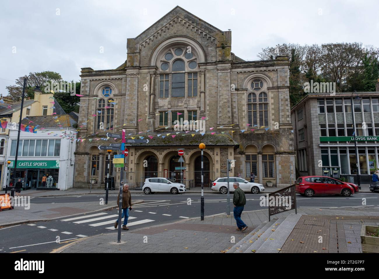 Falmouth Methodist Church Stock Photo Alamy