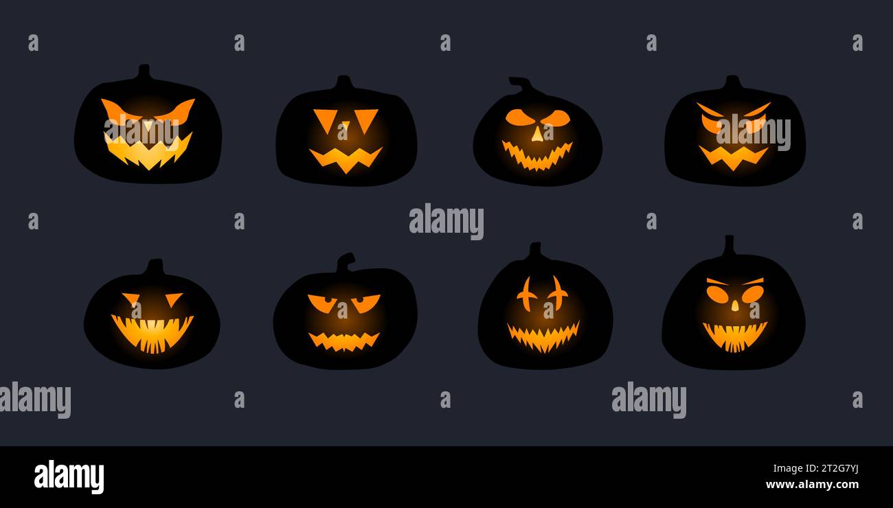 Jack o lantern clipart Stock Vector Images - Alamy