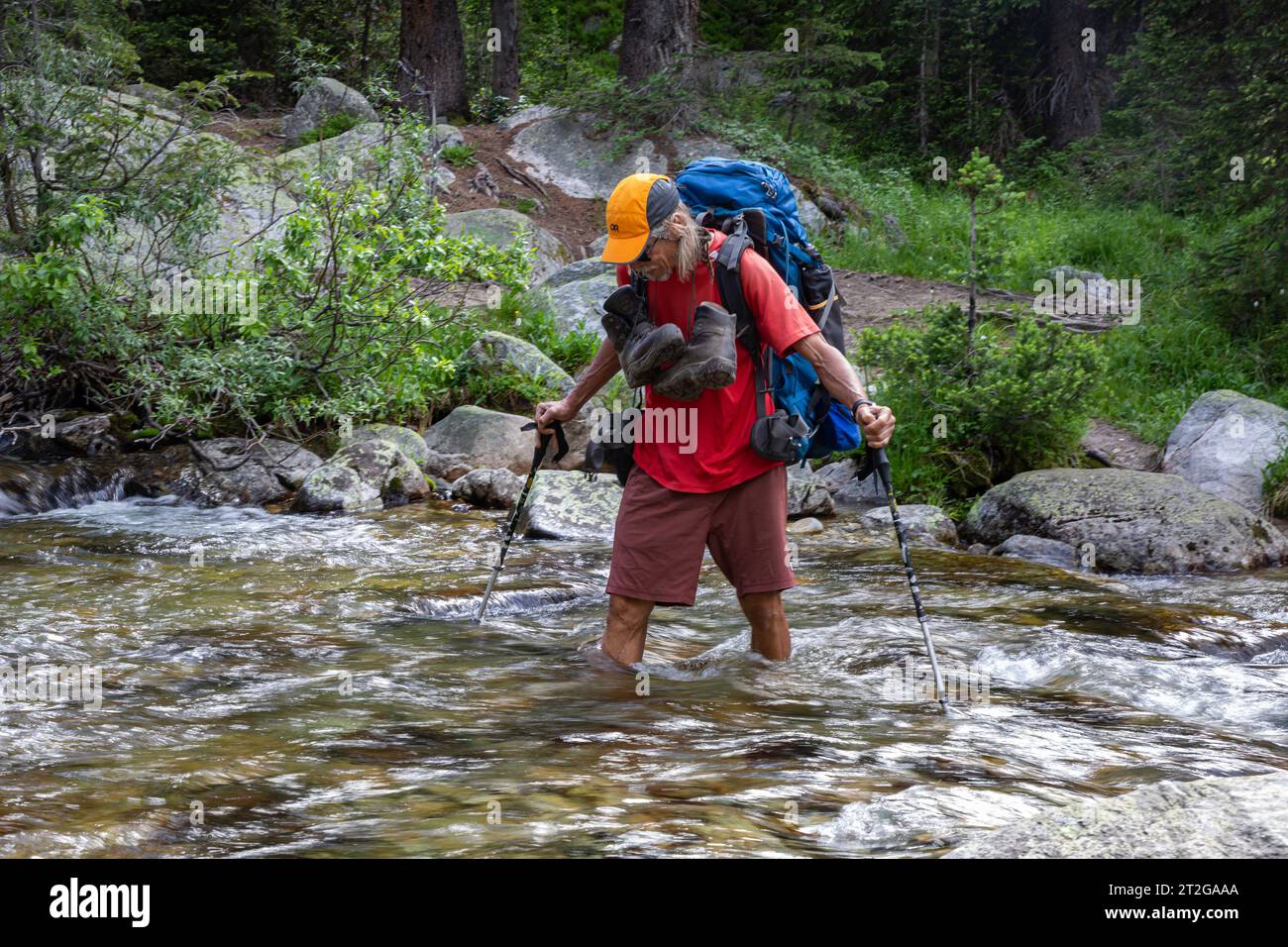 Fording clark creek hi-res stock photography and images - Alamy