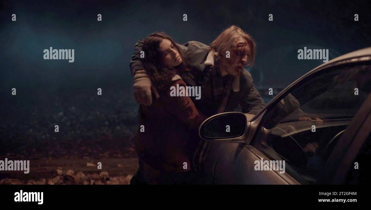 GHOSTS OF THE VOID, from left: Tedra Millan, Michael Reagan, 2023 ...