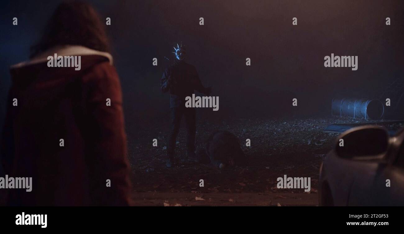 GHOSTS OF THE VOID, Tedra Millan (left), Michael Reagan (center, on ...