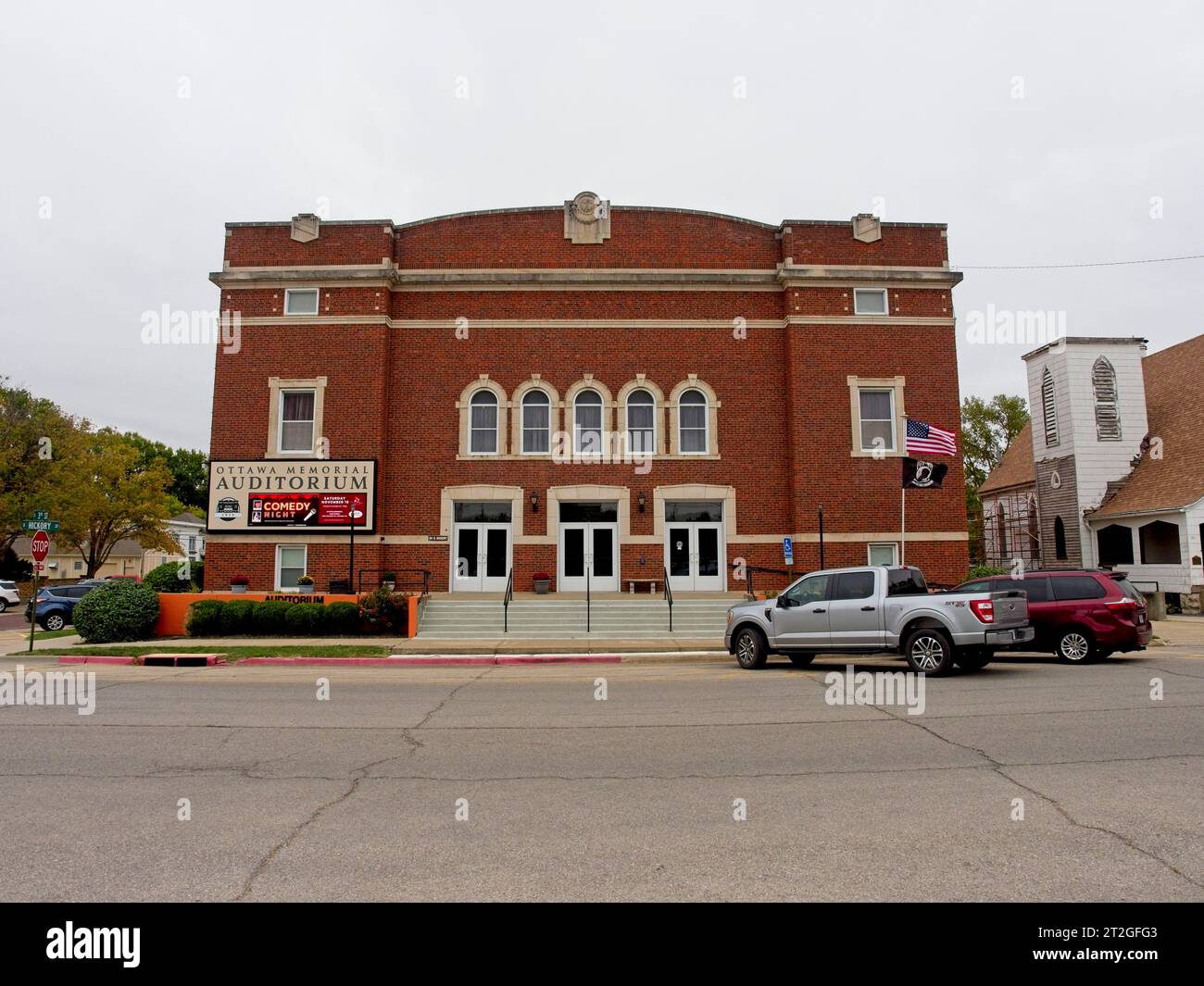 Ottawa, Kansas October 14, 2023 Ottawa Memorial Auditorium Stock
