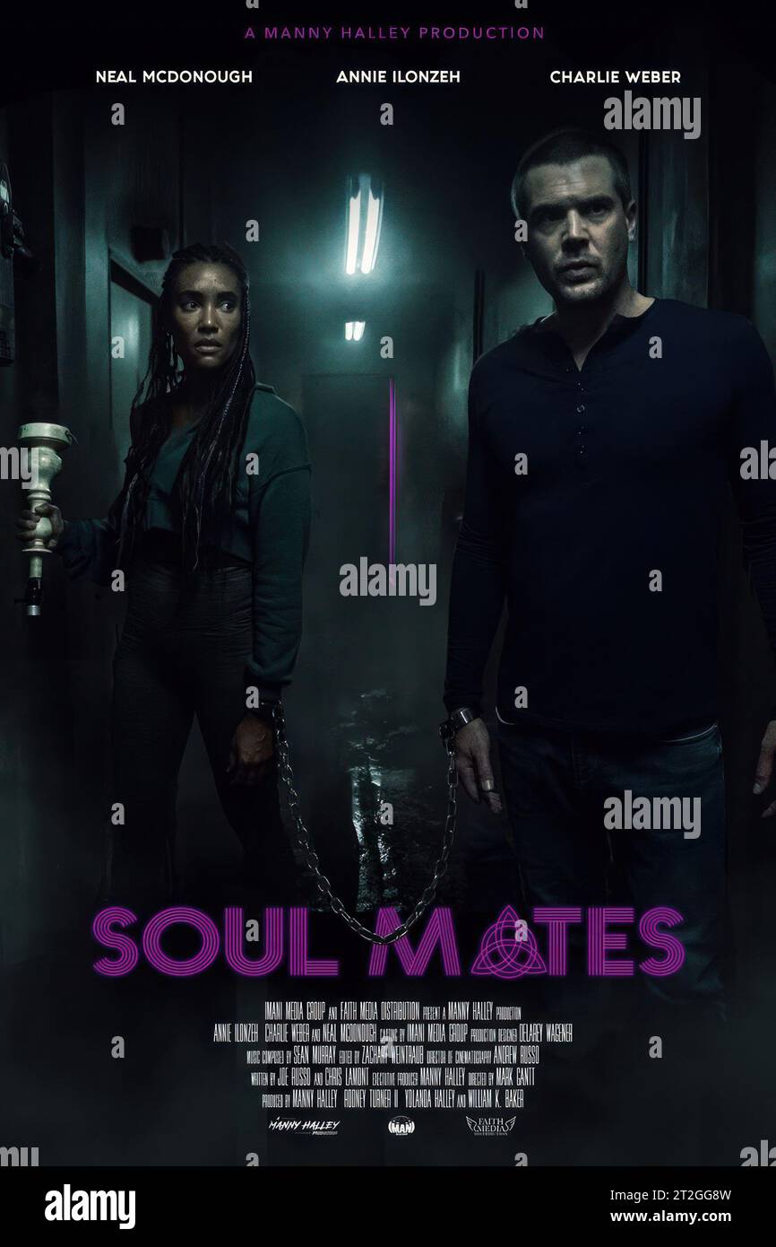 SOUL MATES, poster, from left: Annie Ilonzeh, Charlie Weber, 2023 ...