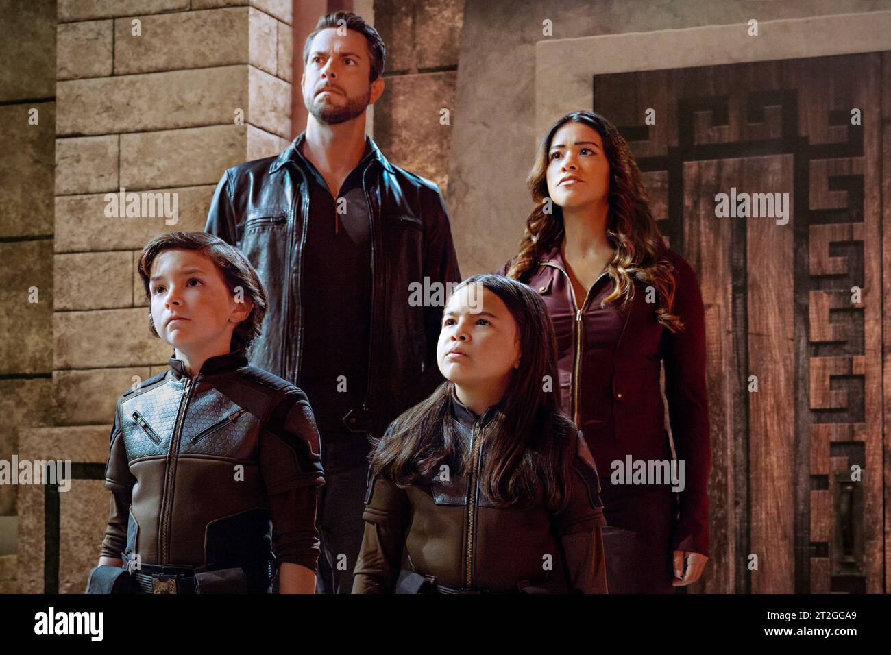 SPY KIDS: ARMAGEDDON, from left: Connor Esterson, Zachary Levi, Everly