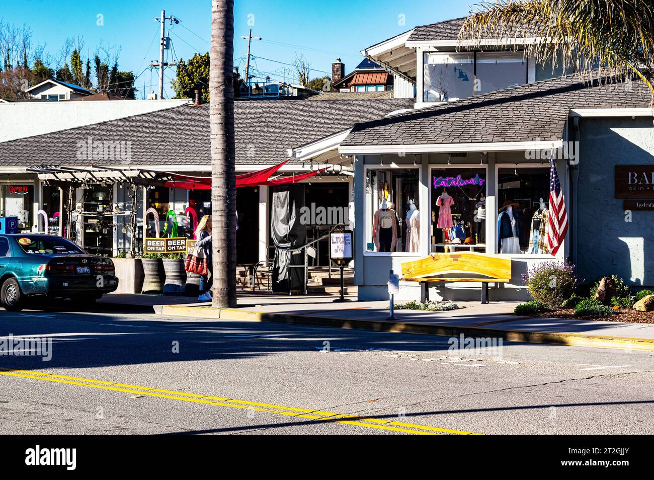 Capitola, Santa Cruz, California, USA Stock Photo Alamy