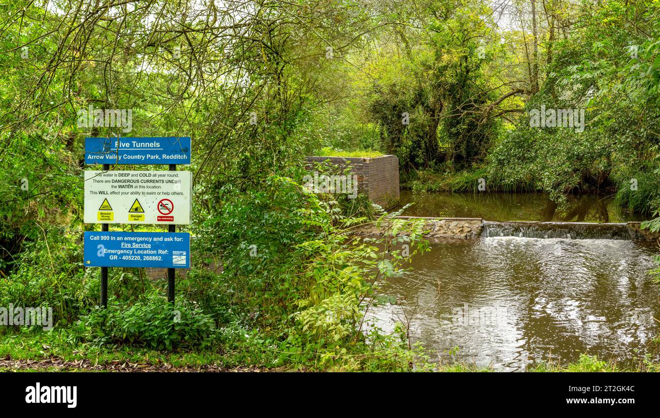 Five Tunnels is a historic structure on the River Arrow in Redditch