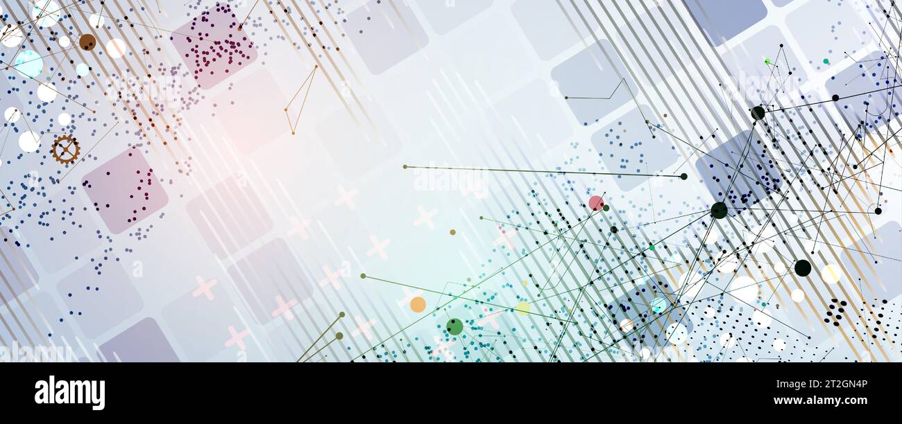 Technology abstract futuristic background for internet business. Big ...