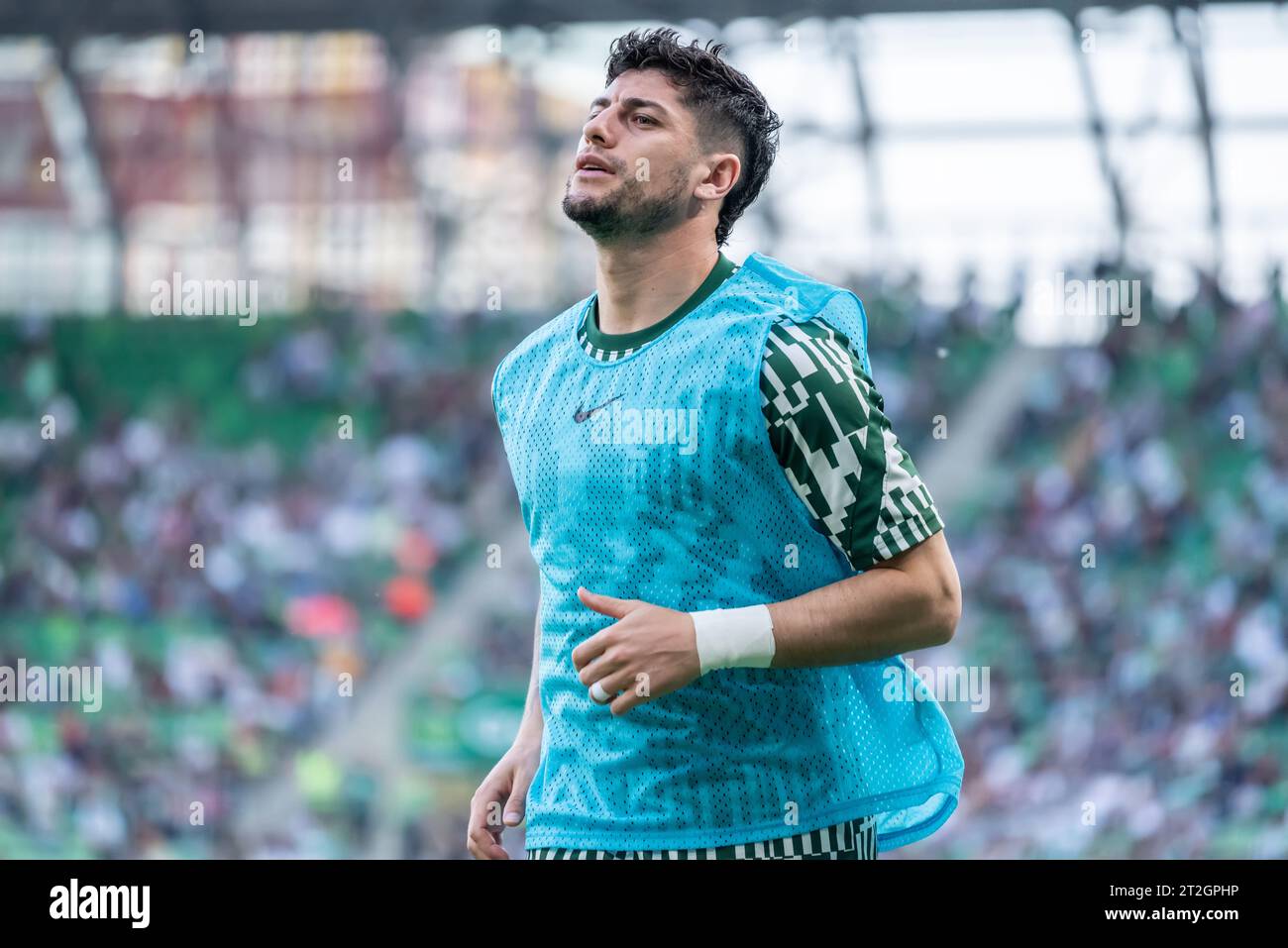 Carlos Auzqui of Ferencvarosi TC reacts during the Hungarian OTP Bank  News Photo - Getty Images