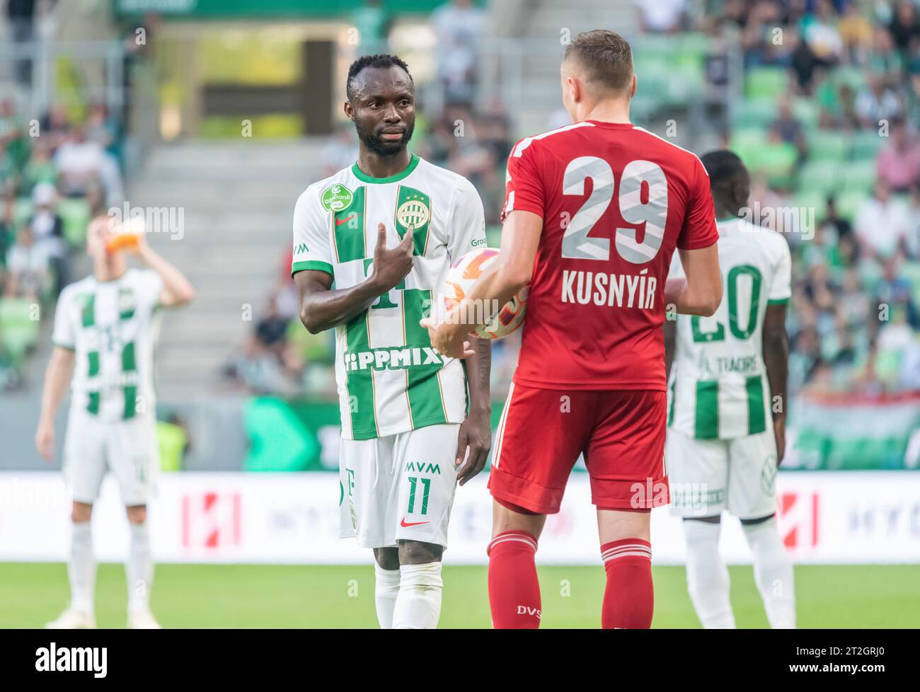 Official: Ghanaian attacker Kwabena Owusu signs for Hungarian side Ferencvárosi  TC – Football made in ghana