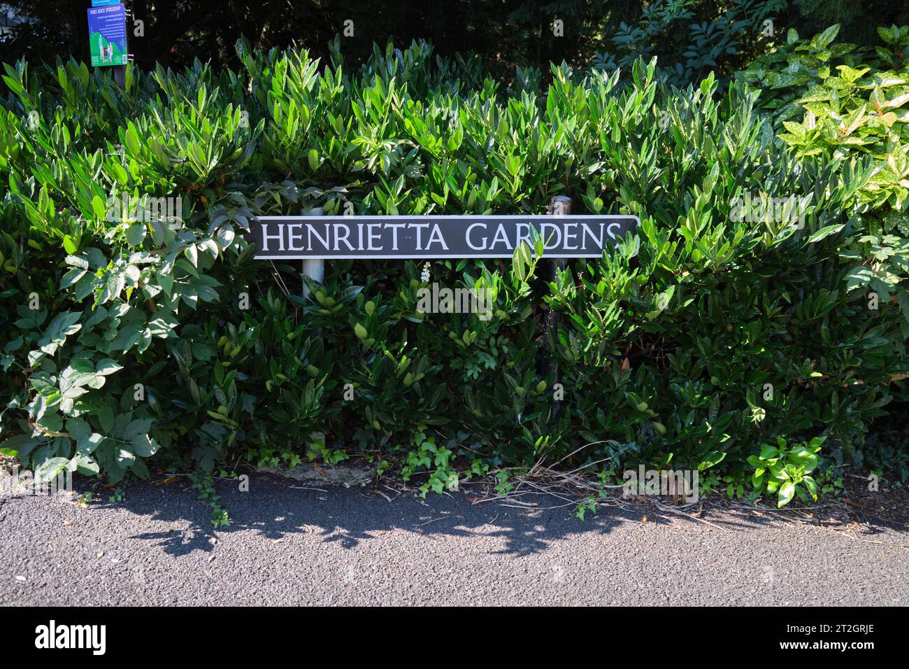 Henrietta Gardens Bath Somerset England UK Stock Photo Alamy