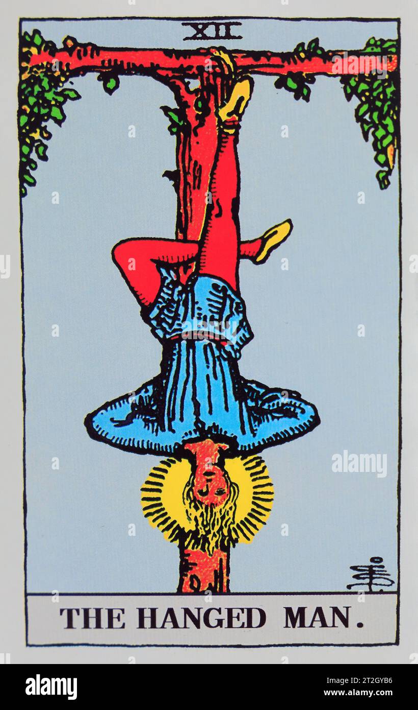 The Hanged Man (Tarot Triptych) - Tetragrammaton