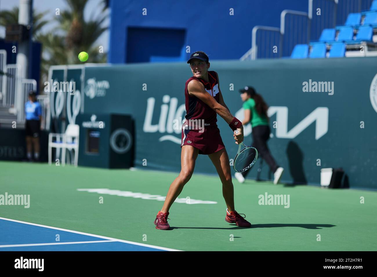 Monastir, Monastir, Tunisia. 19th Oct, 2023. Erika Andreeva in action