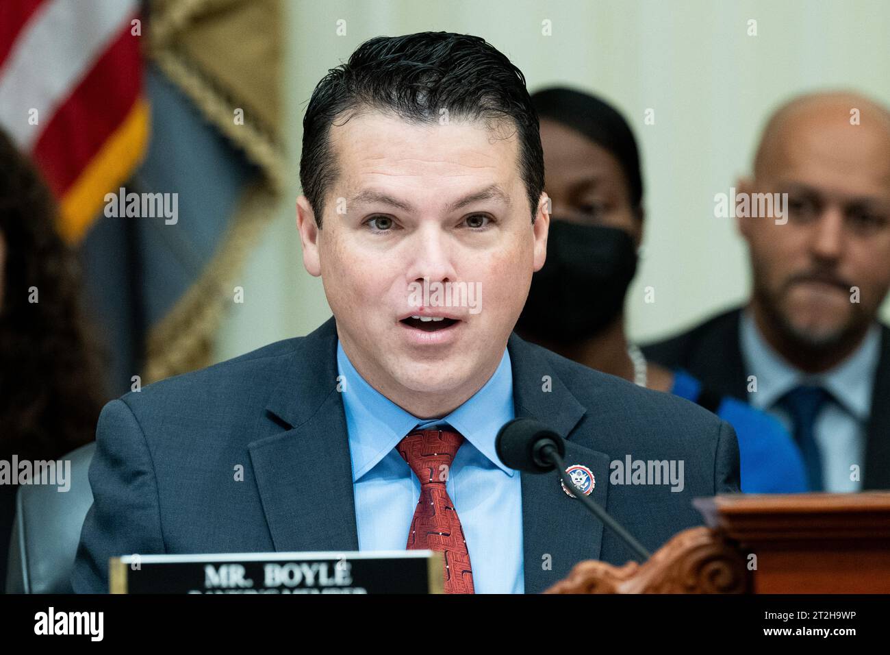 Washington, United States. 19th Oct, 2023. U.S. Representative Brendan ...