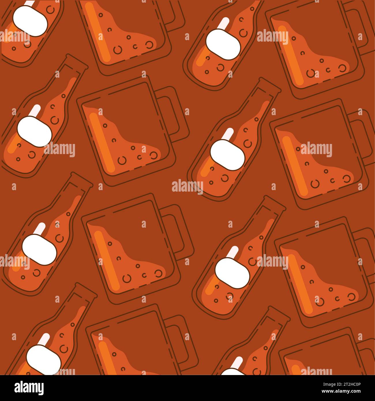Beer seamless pattern background Vector Stock Vector Image & Art - Alamy