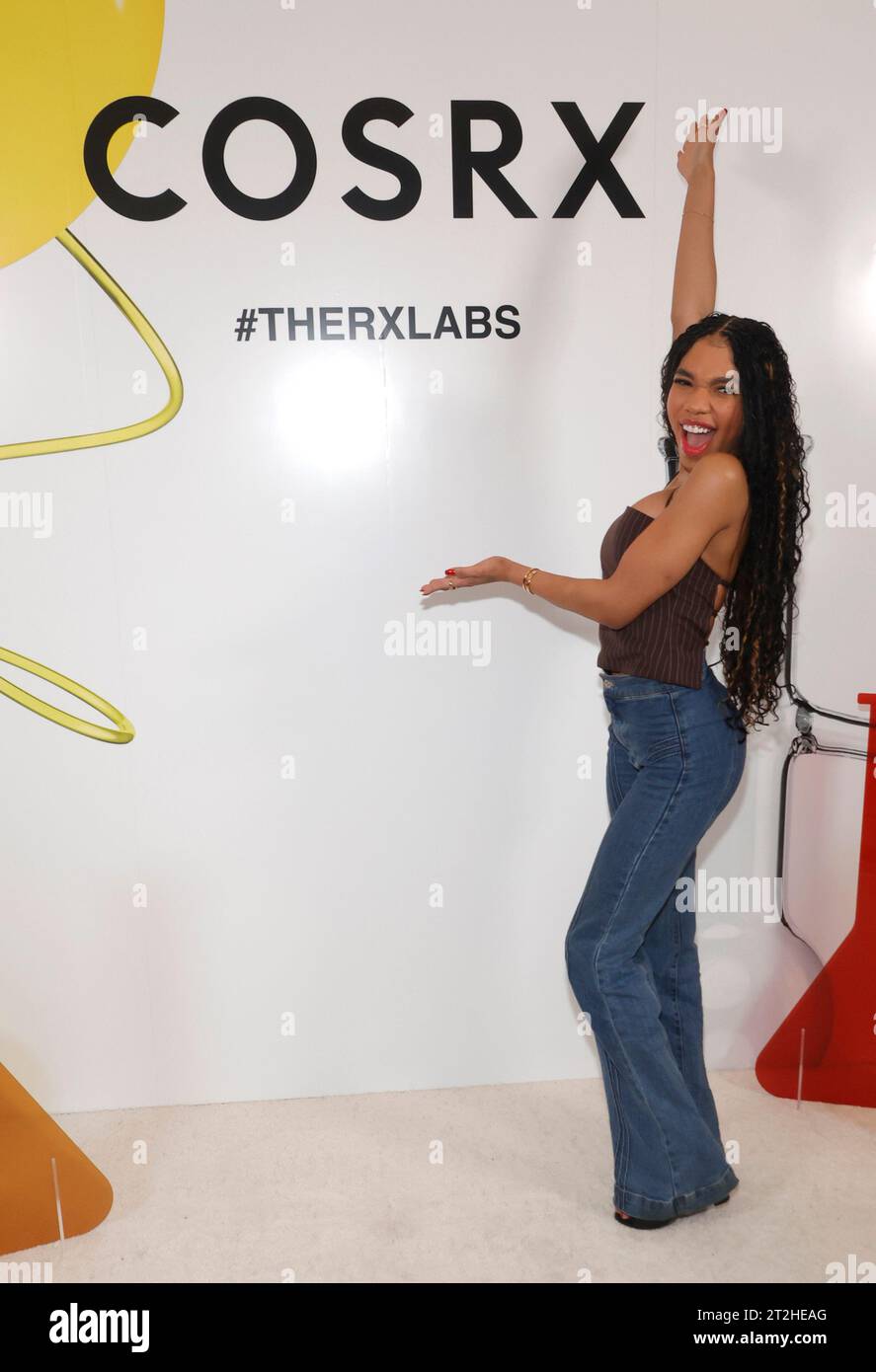 HOLLYWOOD, CA - OCTOBER 19: Teala Dunn at Korean Skin Care Brand COSRX US  Brand Event at Sierra On Vine in Hollywood, California on October 19, 2023.  Copyright: xFayexSadoux Credit: ImagoAlamy Live