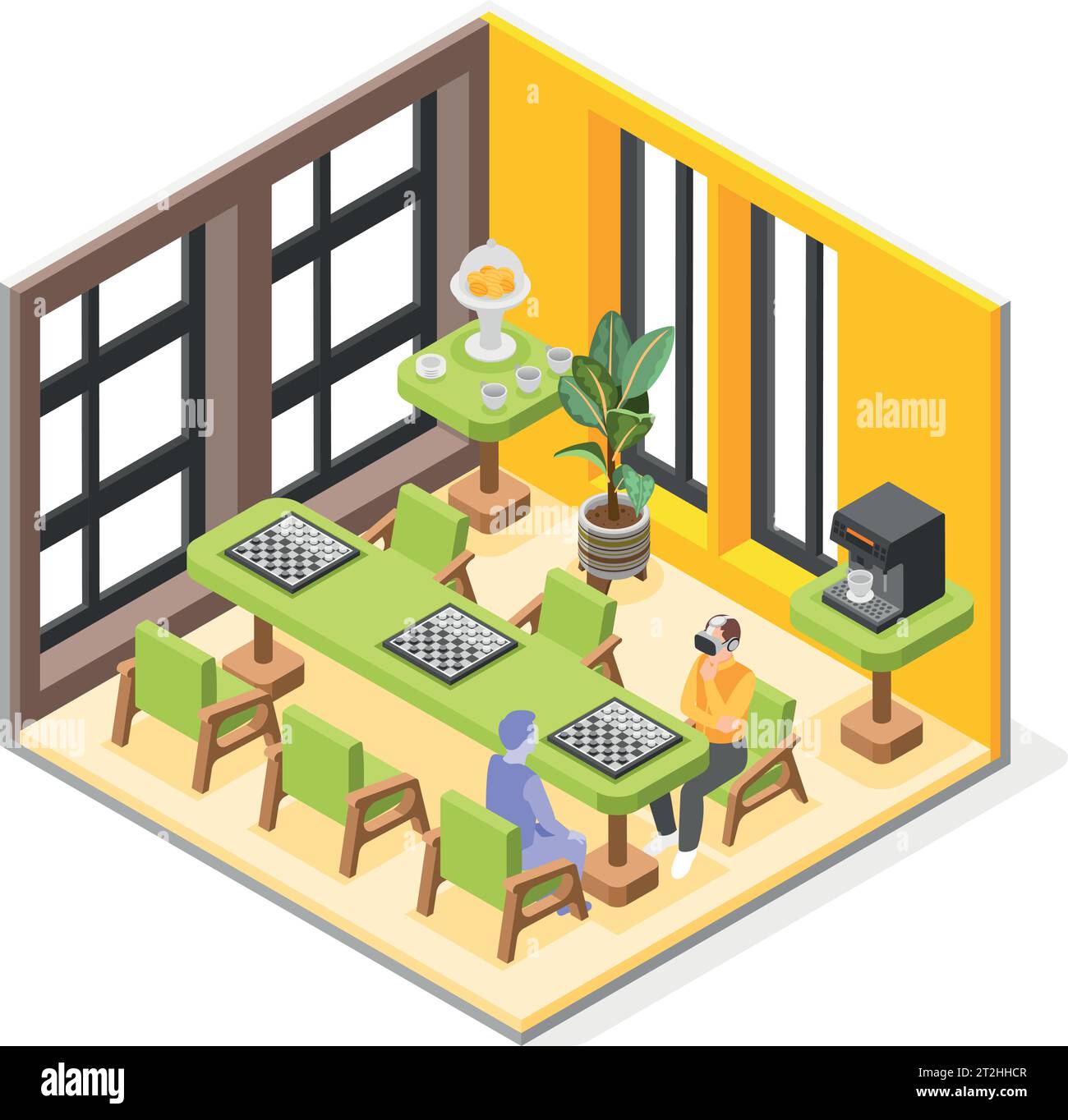 Electronic chess set Stock Vector Images - Alamy