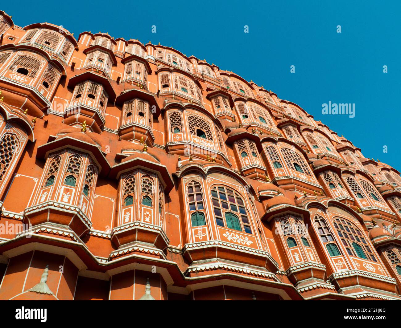 Hawa Mahal (Palace of the Winds), Jaipur, Rajasthan, India.  2019. Stock Photo