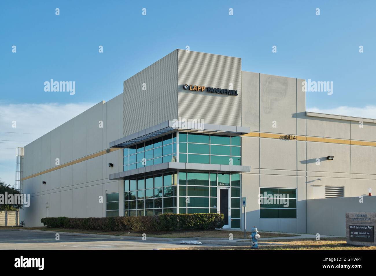 Houston, Texas USA 09242023 Lapp Tannehill building exterior in