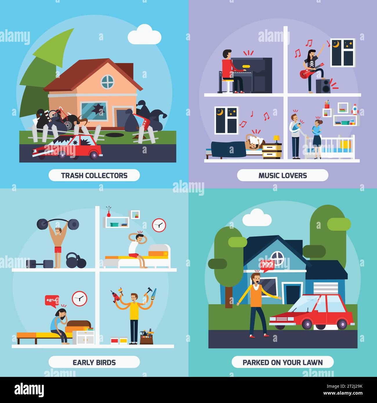 Problem early Stock Vector Images - Alamy