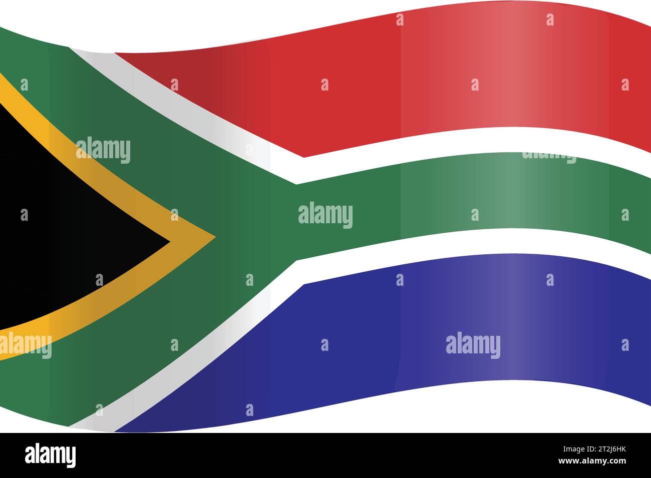 Vector Image Of The South African National Flag Stock Vector Image And Art Alamy 8599