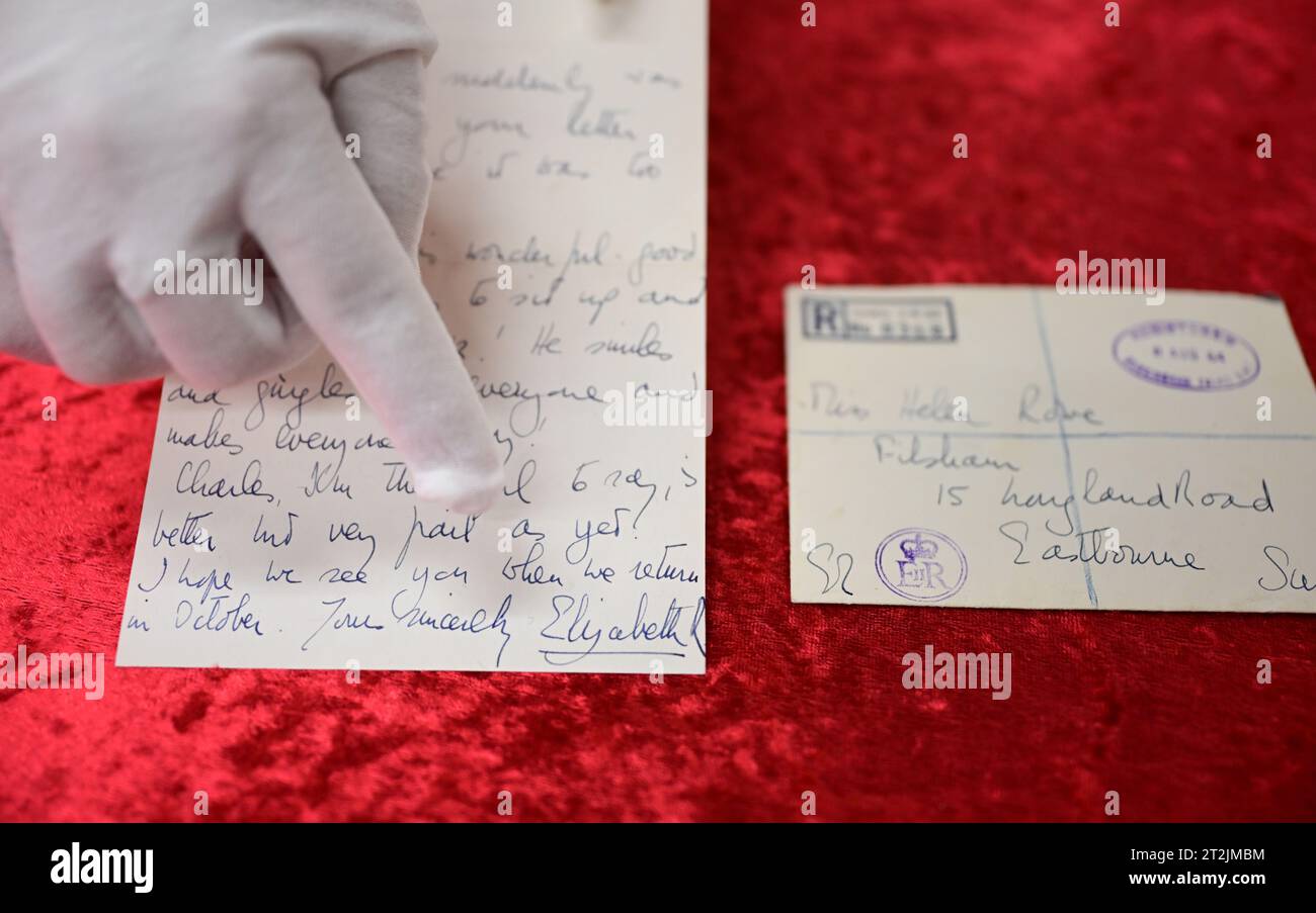 Leinfelden Echterdingen, Germany. 19th Oct, 2023. A letter from the