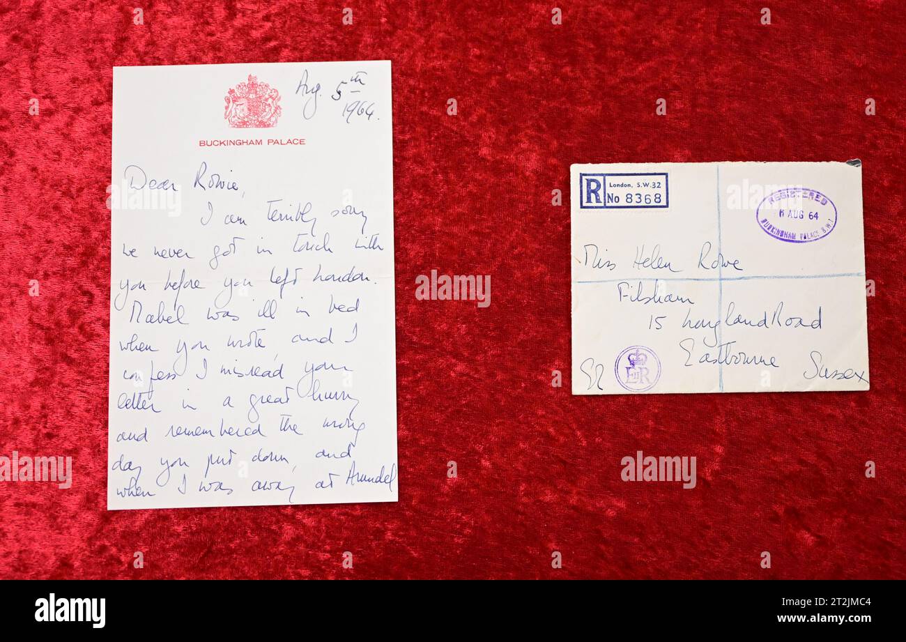 Leinfelden Echterdingen, Germany. 19th Oct, 2023. A letter from the